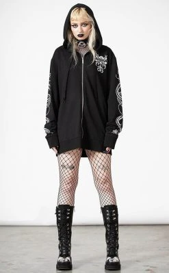 Killstar Anders Zip Up Hoodie 10 Killstar Anders Zip Up Hoodie