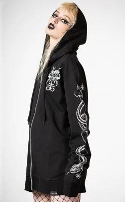 Killstar Anders Zip Up Hoodie 11 Killstar Anders Zip Up Hoodie