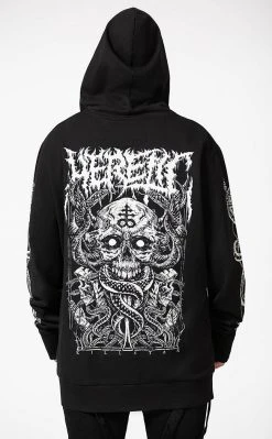 Killstar Anders Zip Up Hoodie 13 Killstar Anders Zip Up Hoodie