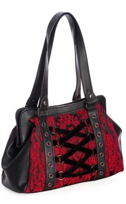 Banned Apparel Anemone Handbag | Red Accessories