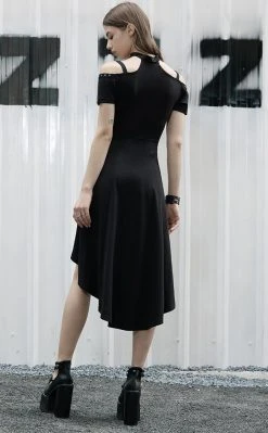 Punk Rave Angel Baby Cold Shoulder Dress