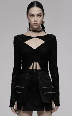 Punk Rave Annabelle Long Sleeve Top Clothing 11 Punk Rave Annabelle Long Sleeve Top Clothing