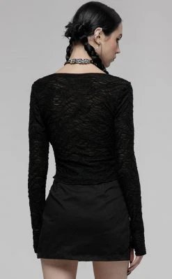 Punk Rave Annabelle Long Sleeve Top Clothing 12 Punk Rave Annabelle Long Sleeve Top Clothing