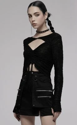 Punk Rave Annabelle Long Sleeve Top Clothing