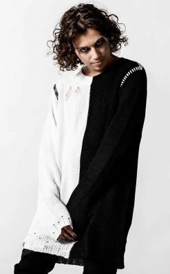 Killstar Clothing Antithesis Knit Sweater