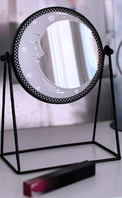 Killstar Astral Body Round Desk Mirror