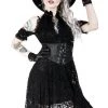 Restyle Asymmetrical Lace Corset Dress Clothing