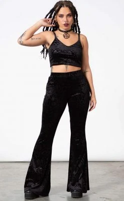 Killstar Clothing Ataraxia Velvet Top