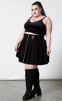 Killstar Clothing Ataraxia Velvet Top