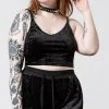 Killstar Clothing Ataraxia Velvet Top