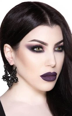 Killstar Ave Satana Earrings | Black