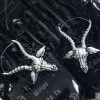 Killstar Ave Satana Earrings | Silver