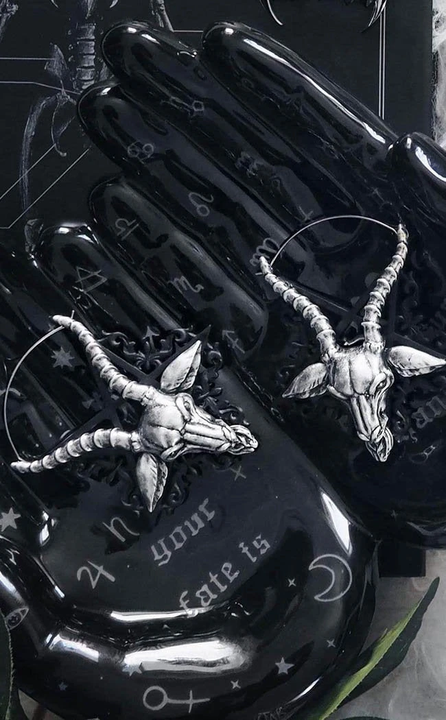 Killstar Ave Satana Earrings | Silver 3 Killstar Ave Satana Earrings | Silver