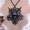 Killstar Ave Satana Necklace | Black