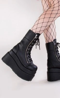 Demonia Shoes BEAR-265 Vegan Platform Boots