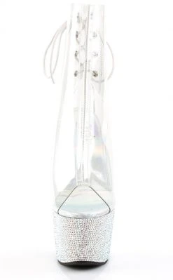 Pleaser BEJEWELED-1018DM-7 Rhinestone Ankle Boots