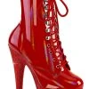 Pleaser Pole Shoes BEJEWELED-1020-7 Red Holo Rhinestone Boots 1 Pleaser Pole Shoes BEJEWELED-1020-7 Red Holo Rhinestone Boots