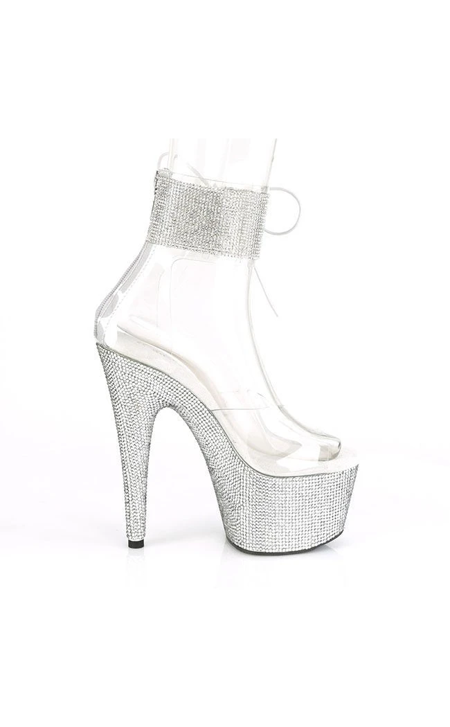 Pleaser Pole Shoes BEJEWELED-724RS Rhinestone Cuff Heels 4 Pleaser Pole Shoes BEJEWELED-724RS Rhinestone Cuff Heels
