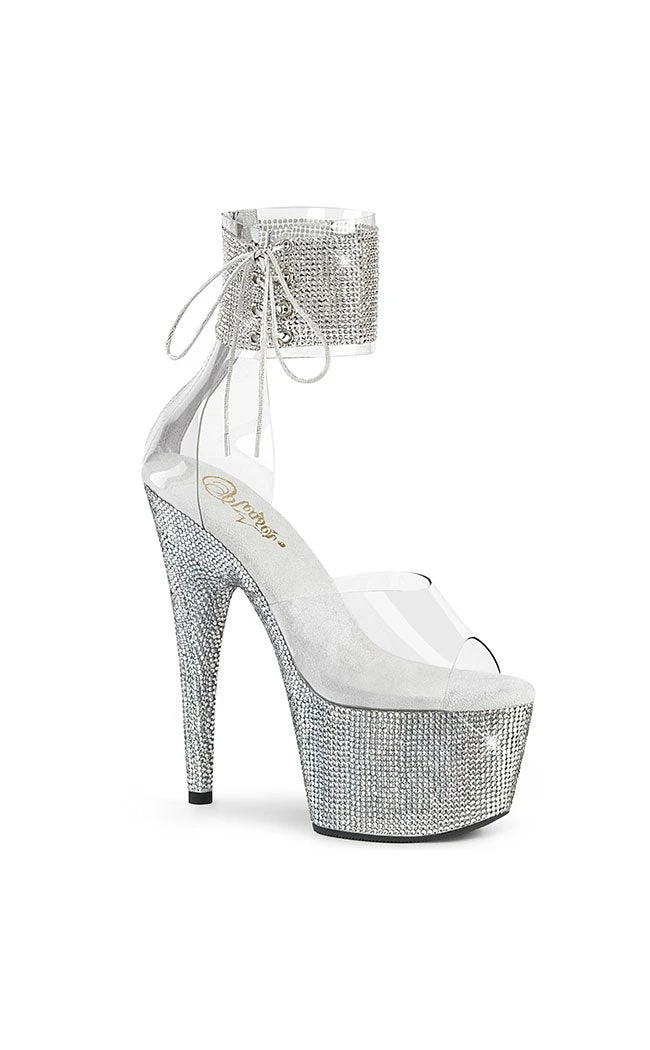 Pleaser Pole Shoes BEJEWELED-724RS Rhinestone Cuff Heels 3 Pleaser Pole Shoes BEJEWELED-724RS Rhinestone Cuff Heels