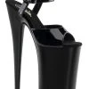 Pleaser BEYOND-009 Black Patent EXXXTRA High 10" Heels