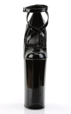 Pleaser BEYOND-087 Black Patent Heels