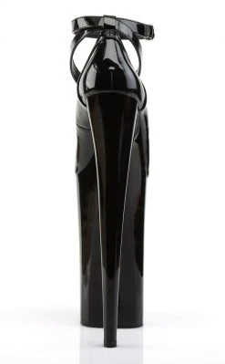 Pleaser BEYOND-087 Black Patent Heels