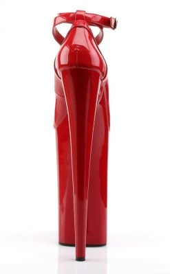 Pleaser BEYOND-087 Red/Red Heels Pole Shoes