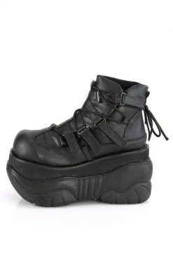 Demonia BOXER-13 Black Platform Sneakers (AU Stock)
