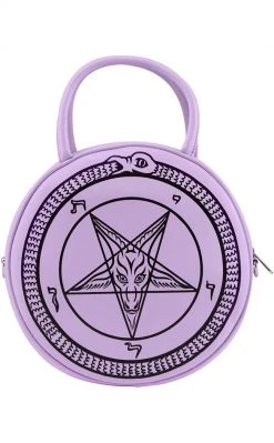 Killstar Accessories Baby Baphomet Handbag | Pastel Lilac