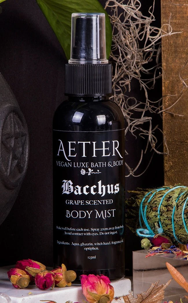 Aether Beauty Bacchus Grape Scented Body Mist 3 Aether Beauty Bacchus Grape Scented Body Mist