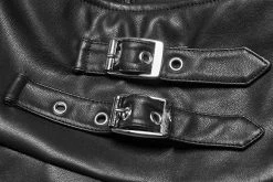 Punk Rave Bad Girl Pleated Mini Skirt