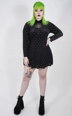 Punk Rave Bad Love Velvet Dress | Plus Size