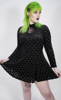 Punk Rave Bad Love Velvet Dress | Plus Size