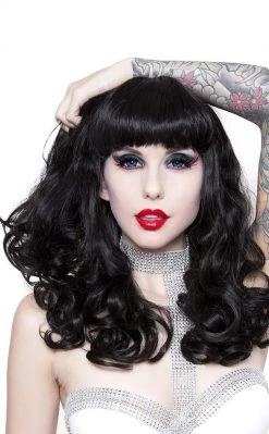 Rockstar Wigs Bang Bang Black Widow Wig