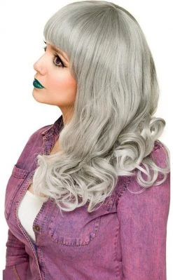 Rockstar Wigs Bang Bang Grey Silver Fade Wig