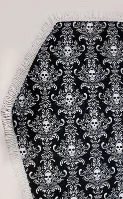 The Haunted Mansion Home & Gifts Baroque Invocation Coffin Towel