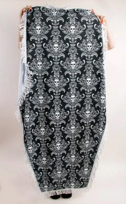 The Haunted Mansion Home & Gifts Baroque Invocation Coffin Towel