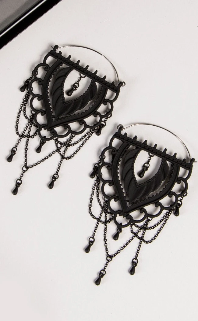 TB Baroque Plug Hoops | Earrings Jewellery 3 TB Baroque Plug Hoops | Earrings Jewellery