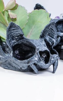 Sarah Mudle Bat Planter | Silver