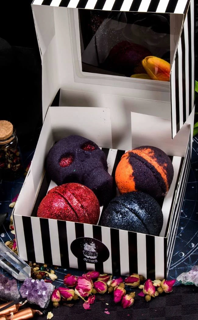 Aether Bath Bomb Darkness Gift Pack Beauty 4 Aether Bath Bomb Darkness Gift Pack Beauty