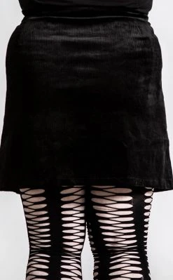 Killstar Clothing Be Major Corduroy Skirt