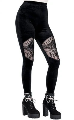Restyle Beaded Leggings Clothing
