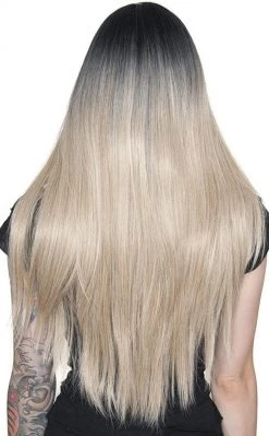 Rockstar Wigs Beauty Bella Dark Root Long Blonde Mix Wig