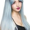 Rockstar Wigs Beauty Bella Dark Root Long Blue Ice Wig 1 Rockstar Wigs Beauty Bella Dark Root Long Blue Ice Wig