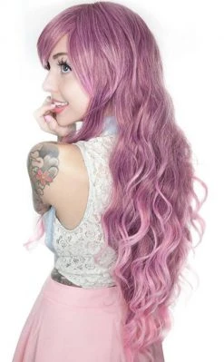 Rockstar Wigs Belle Long Rose Ombre Wavy Wig