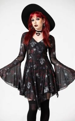 Killstar Bellflora Mesh Dress