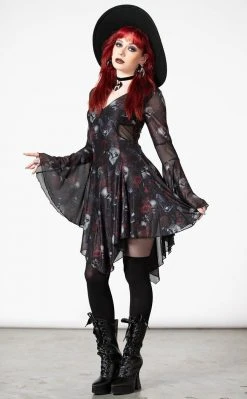 Killstar Bellflora Mesh Dress