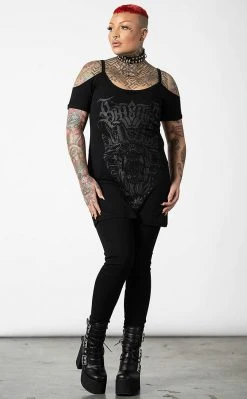 Killstar Bellow Distress Top