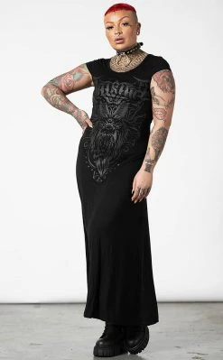 Killstar Bellow Maxi Dress Clothing