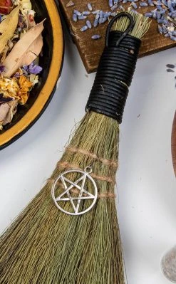 TB Besom Wiccan Broom | Pentacle Witchcraft